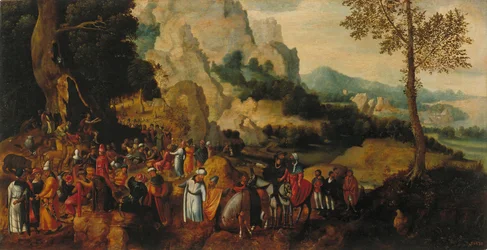 Landscape with Saint John the Baptist Preaching