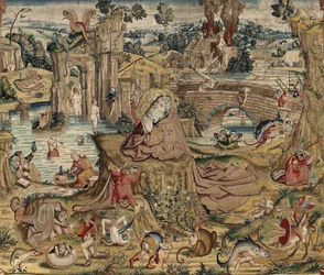 Tapestry Inspired by the Work of Hieronymus Bosch, c.1560