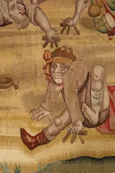 Tapestry Inspired by the Work of Hieronymus Bosch