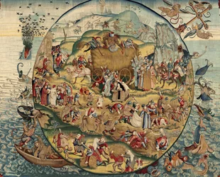 Tapestry Inspired by the Work of Hieronymus Bosch, c.1560