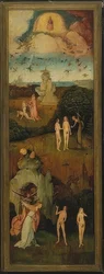 The Haywain (Triptych). Left Panel. Around 1515