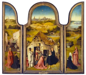 The Adoration of the Magi or the Epiphany, Triptych