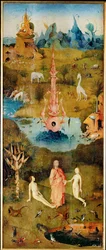 The Garden of Delights, Triptych, Left Panel (detail)