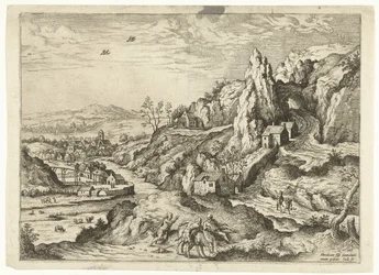 Abraham and Isaac on the Way to the Sacrifice (Landscapes with Biblical and Mythological Scenes)