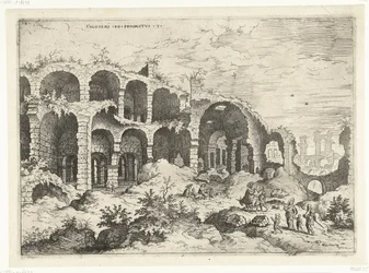 Third View of the Colosseum in Rome (series title)