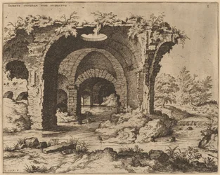 View of Unidentified Ruins