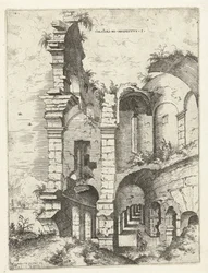 Fifth View of the Colosseum in Rome (Colossæi ro prospectvs 5, Roman Ruins)
