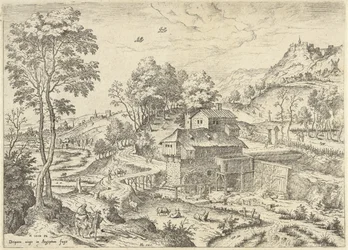 Flight into Egypt (Landscapes with Biblical and Mythological Scenes)