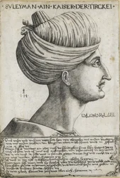Sultan Suleiman I the Magnificent, ca 1530