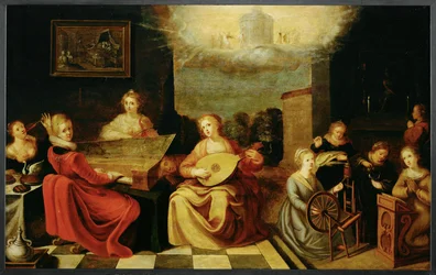 The five foolish and the five wise virgins