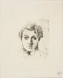 René De Gas, the Artist