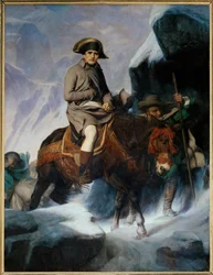 Bonaparte Franchissant les Alpes