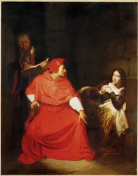 Joan of Arc Sick, Interrogated in Her Prison by the Cardinal of Winchester