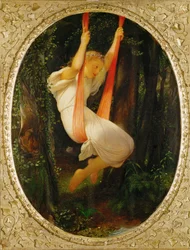 Young Girl on a Swing