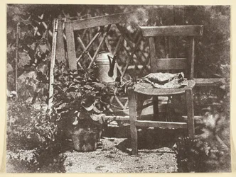 Chair in a Garden, 184250, printed 1965