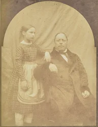 Portrait of a Man and Girl