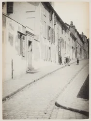 A street in Montmartre, Paris, c.1890
