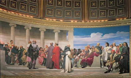Hemicycle: Artists of All Ages (detail)