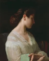 Portrait of a Girl (Study of a Young Girl called the Young Greek). 1863