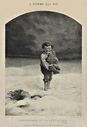 The Man Who Laughs - Gwynplaine and Little Dea