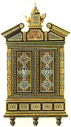 Design for a cupboard for use on Alexander II