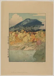 Autumn in Hakkodasan, Showa Era