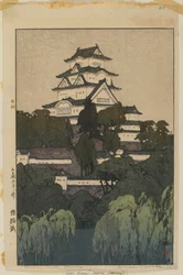 Hameji Castle - Morning, Taisho era