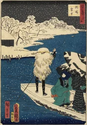Snow at Hashiba, July 1864
