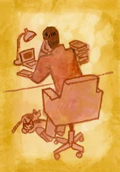A Novelist Who Writes Manuscripts