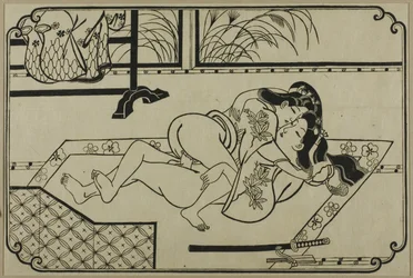 A Sheet from a Shunga Album