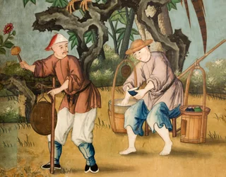 Chinese Wallpaper, Wrest Park House, Silsoe, Bedfordshire