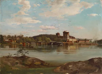 Olavinlinna, sketch
