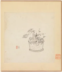 Miscellaneous Studies, one leaf dated 1619