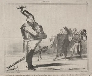 Actualities No. 71: Why are they taking away my money..., 1854