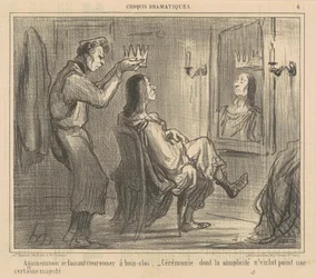 Agamemnon Being Crowned Behind Closed Doors
