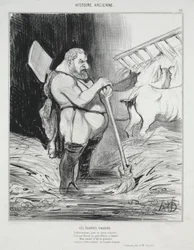 Ancient History, plate 26: The Stable of Augeas, 25 September 1842