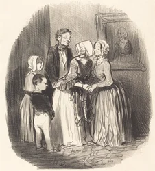 To the New Year, Visit... to Aunt Rabourdin