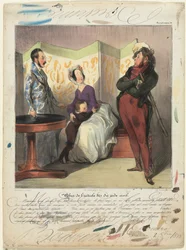 Caricaturana plate 50: Breach of Civil Code Article 24