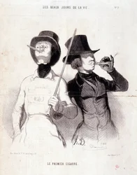 Cartoon About Young Dandys. Series 