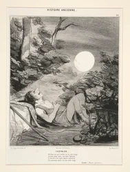 Endymion, Plate 45 from Ancient History