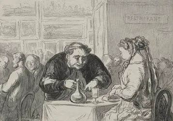 Exposition des beaux-arts: au buffet amour de l