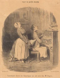 Inconvenience... of Servants Who Worked for Mr. Duprez