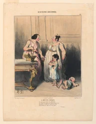 La Mere des Gracques, Plate 46 from the Histoire Ancienne