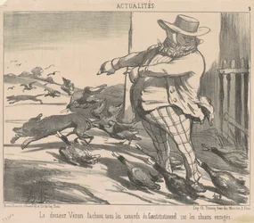 Doctor Véron Releasing All the Ducks...