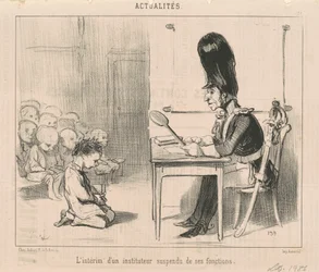 The Interim of a Suspended Teacher
