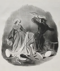 Matrimonial Customs: Ah! You Think Your Wife Does Not Provide Enough for You, Villain...