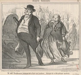 Mr and Mrs Prudhomme Returning from the Fair