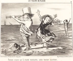 Parisians Surprised by the Tide