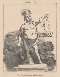 Project for a Statue ... to Odilon-Nemrod