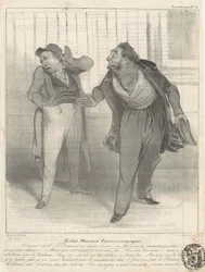 Robert Macaire Traveling Salesman